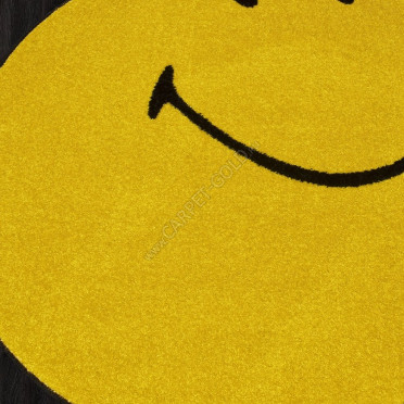 Ковер NC21 - YELLOW - Круг - коллекция SMILE
