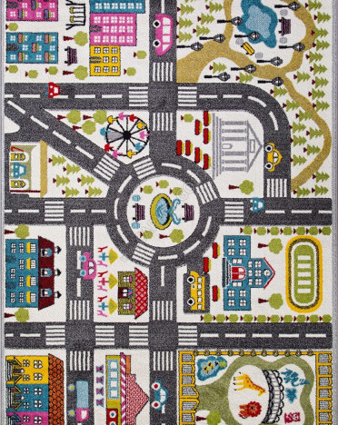 Ковер российский C070 RIO (Фризе, кремовый)