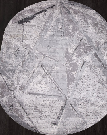 Ковер турецкий 04022G ARMINA (PP Heatset Высокоплотный, серый)