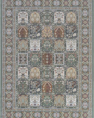 Ковер бельгийский 140284545 Royal Palace (Вискоза, зеленый)