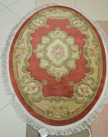 Ковер китайский SHD-6 Versailles 90 LINE (Шерсть, оранжевый, терракотовый)