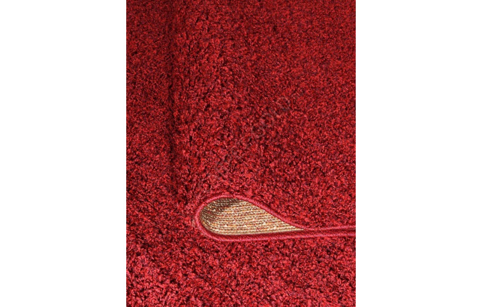 Ковер Highline 2144 9205 burgundy высокий ворс, пушистый