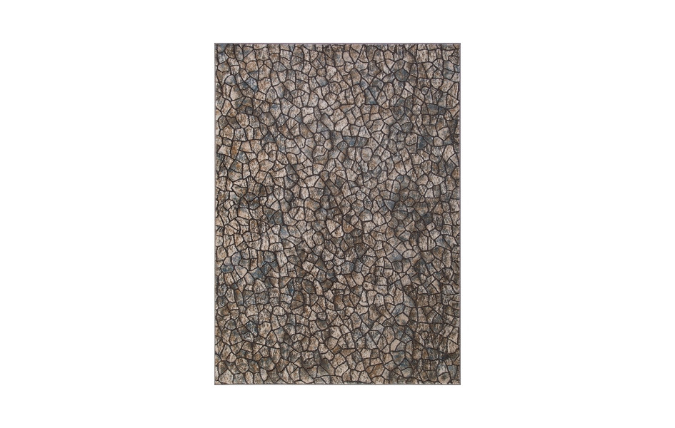 Ковер российский D765 BEIGE BLUE - коллекция SERENITY