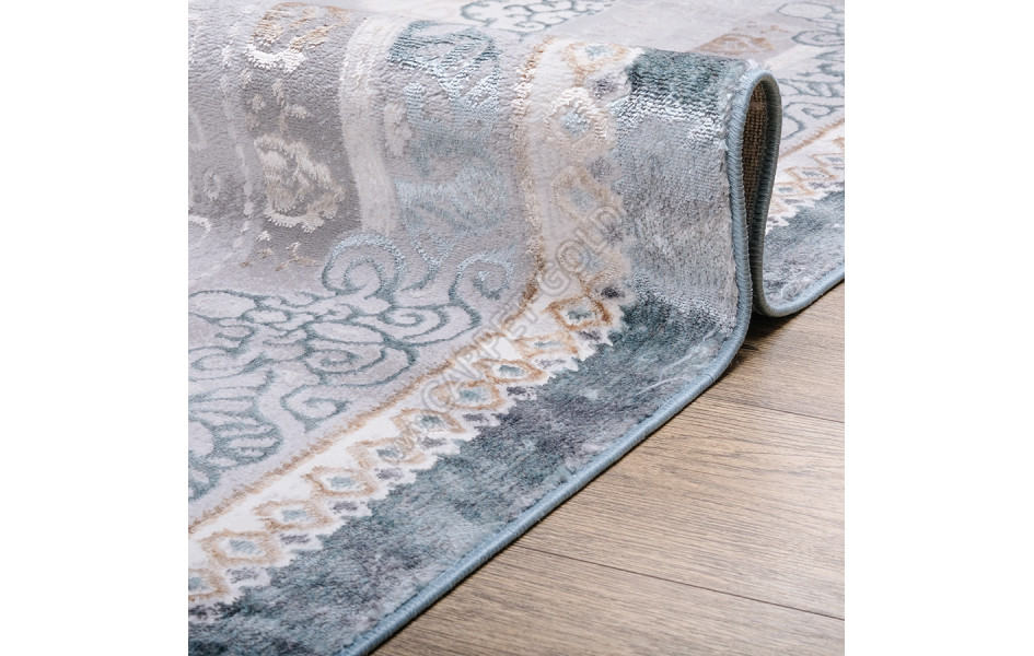 Ковер 4112A ЦВЕТ ACIK MAVI FLOS / ACIK MAVI FLOS