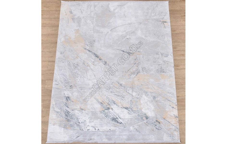 Ковер из вискозы A523A ЦВЕТ GRAY / CREAM