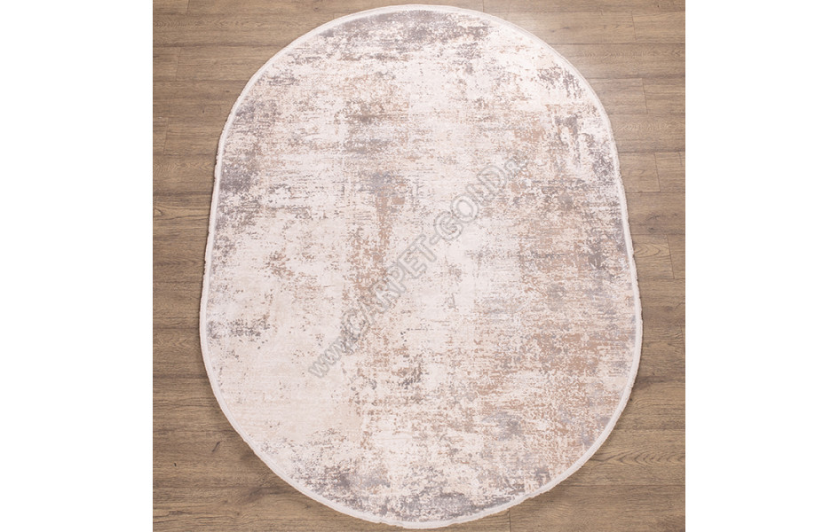 Ковер ДИЗАЙН 1938 ЦВЕТ BEJ овал Elexus Olimpos