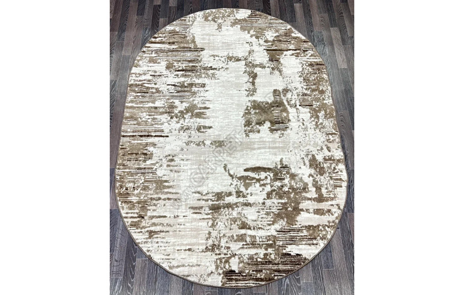 Ковер турецкий D069A_VIZON коллекции Bojnord овальный