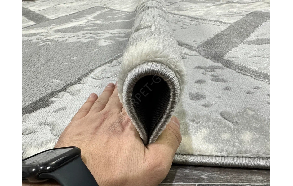 Ковер турецкий M011A_D.GREY коллекции Bojnord прямоугольный