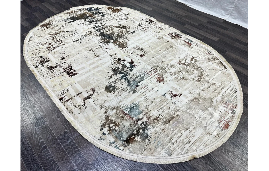 Ковер FESTIVAL L145A_VISON овальный (Турция)