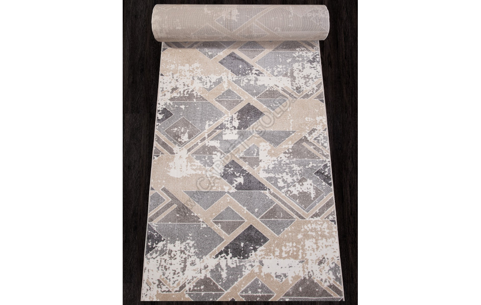 Ковровая дорожка D979 - BEIGE - коллекция NATUREL