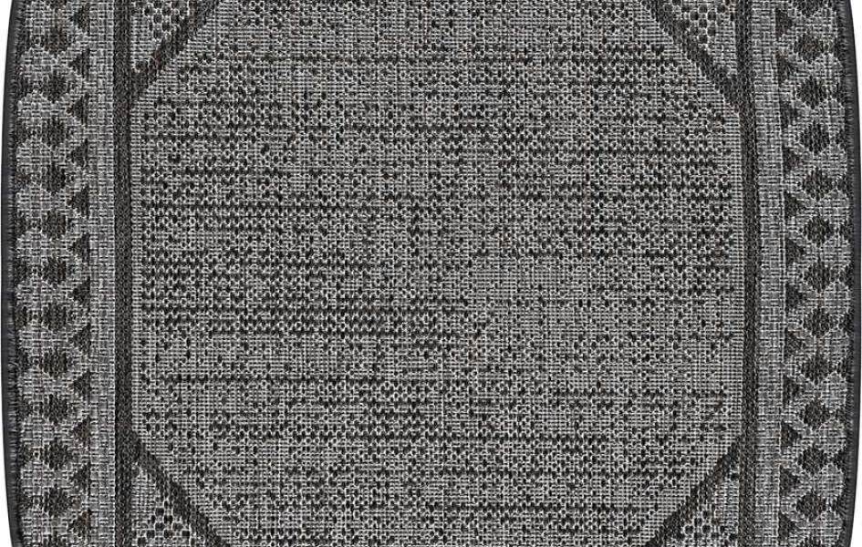 Безворсовый ковер SZ5195A2O OVAL 32 Циновка Тпе