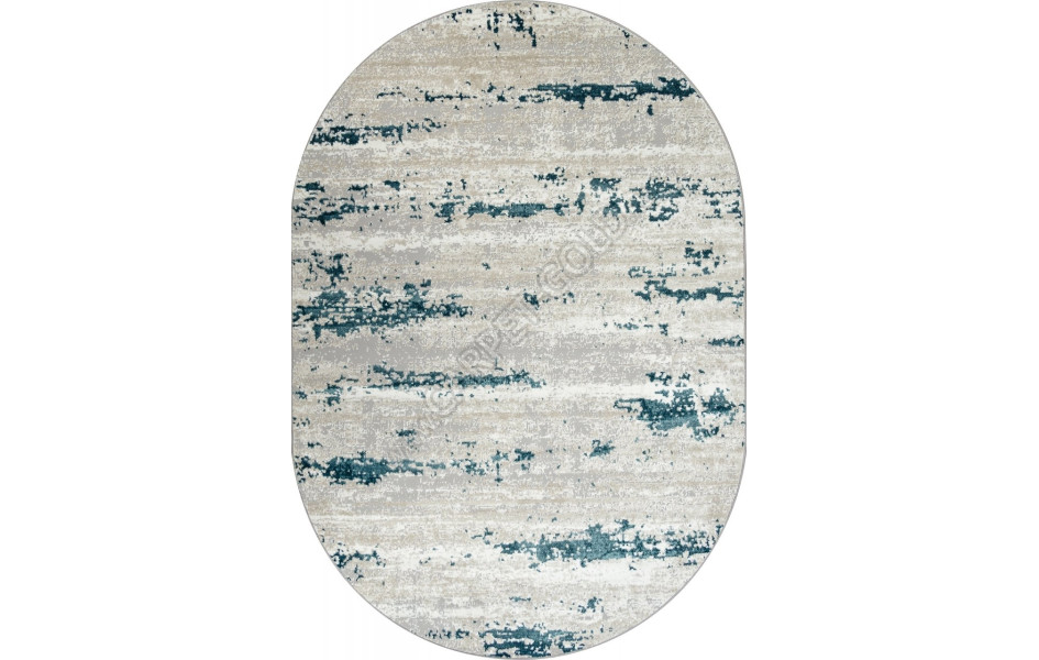 Ковер F298 - GRAY - Овал - коллекция PALERMO