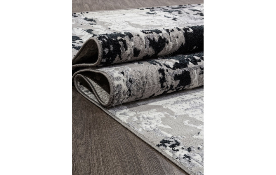 Ковер F285 - DARK GRAY - Прямоугольник - коллекция PALERMO