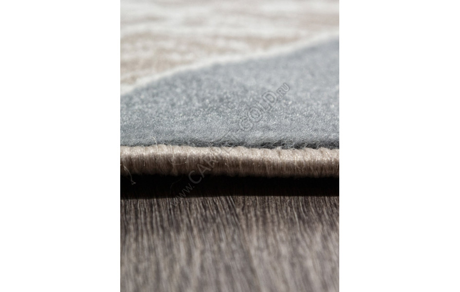 Ковер F354 - BEIGE-BLUE - Овал - коллекция SIERRA