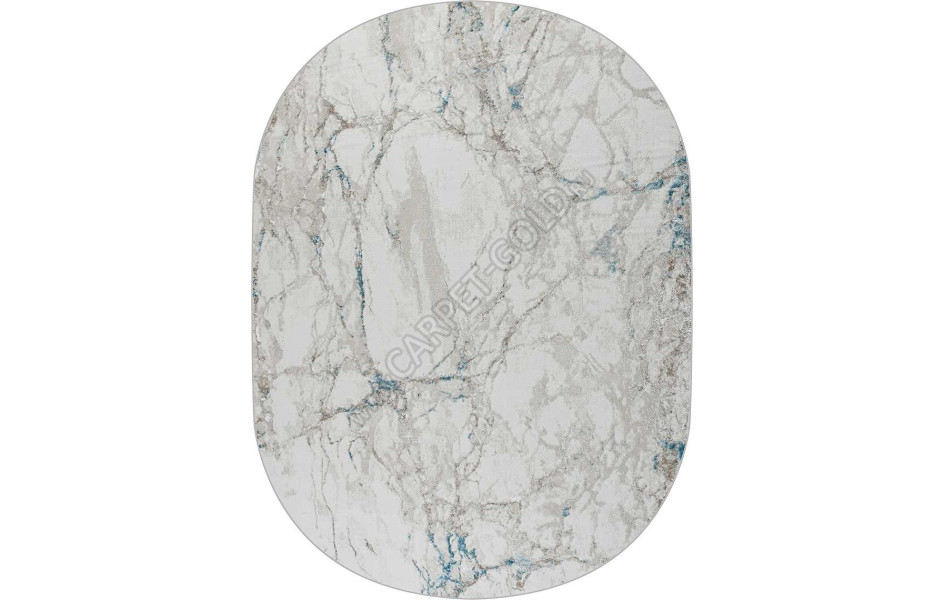 38896A OVAL BLUE FLS / BEIGE FLS Olimpos