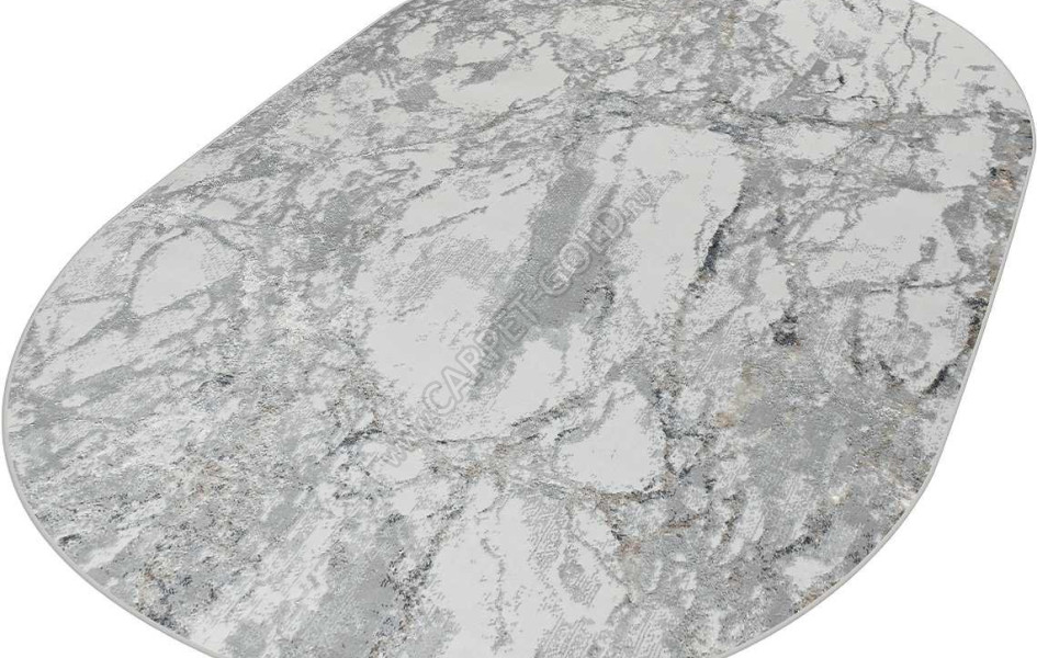 38896A OVAL GREY FLS / BEIGE FLS Olimpos