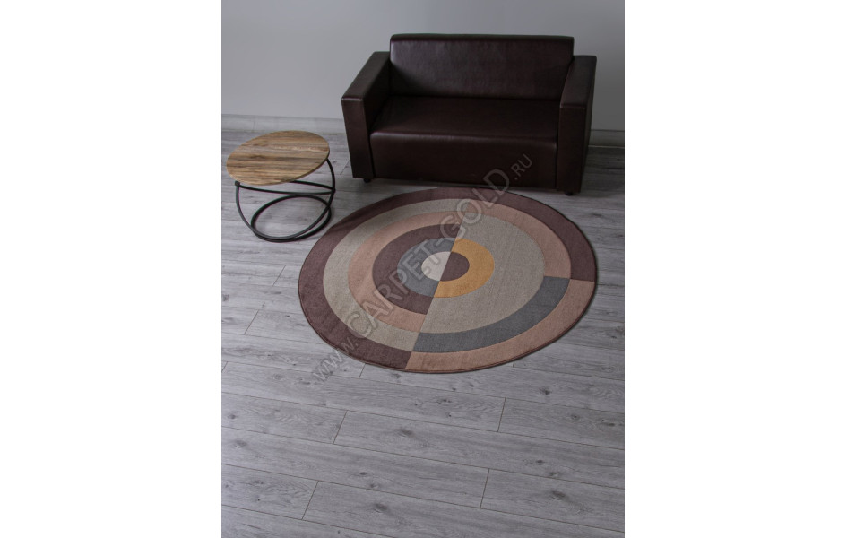 Ковер 978012 - 7121 - Круг - коллекция MILANO