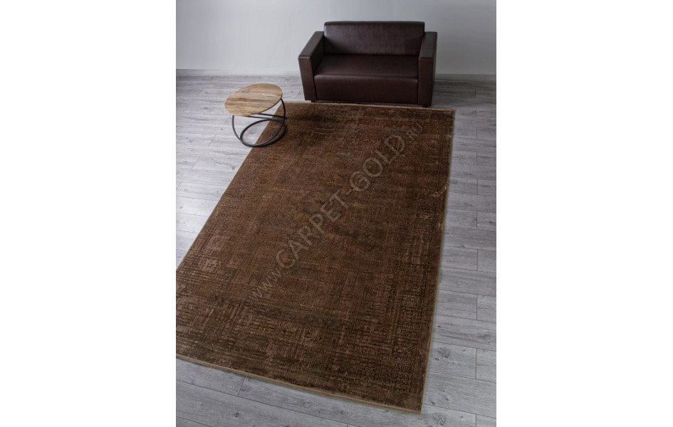 Ковер G381K2 - BEIGE / D.GREY - Прямоугольник - коллекция ROYAL